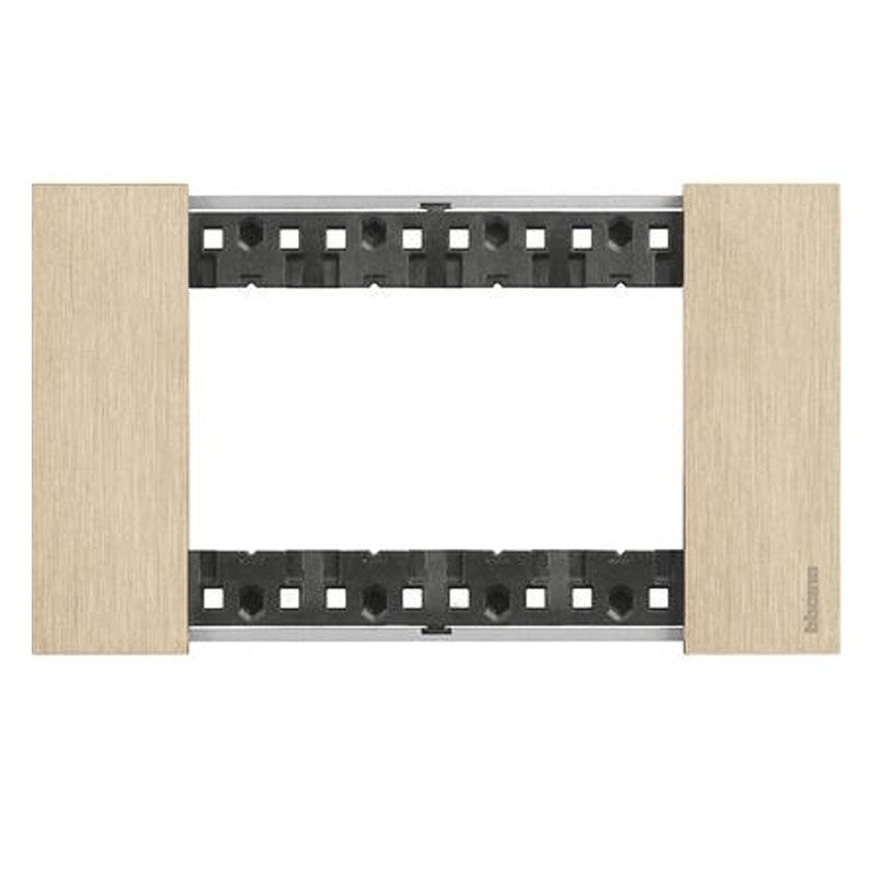 Placca Bticino Living Now COLORE ORO KA4802ZW Placca Bticino Living Now COLORE ORO KA4802ZW